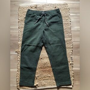 Zara Men’s Green Drawstring Jogger Pants 👖 size EU: M, 🇺🇸: M , Mex 31